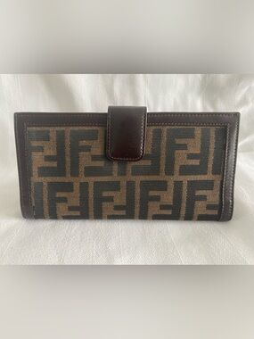 FENDI Zucca Long Wallet